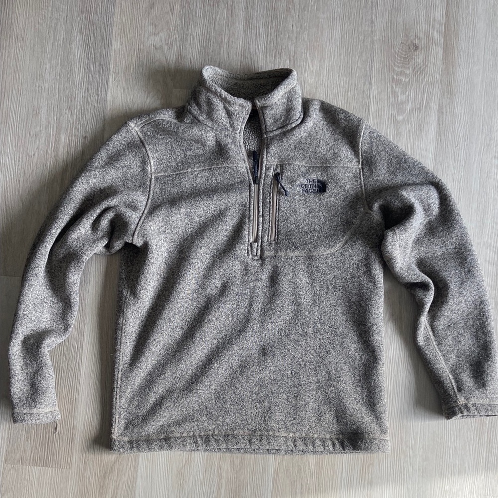 The North Face Men's Brown 1/4 Zip Sweater Gordon Lyons